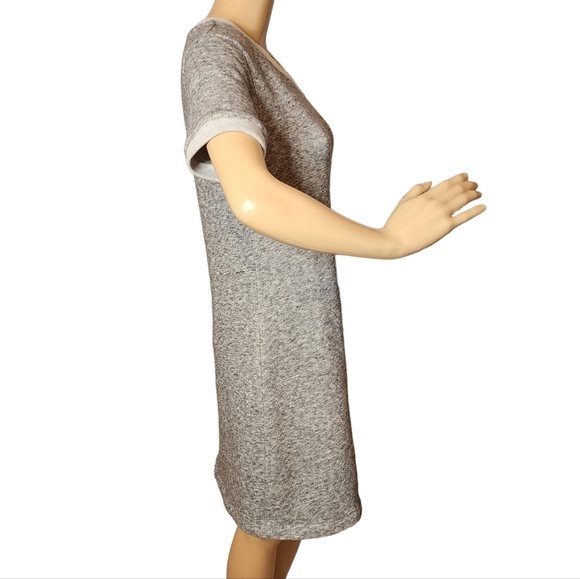 Theory wool-blend gray sweater dress - Picture 6 of 16